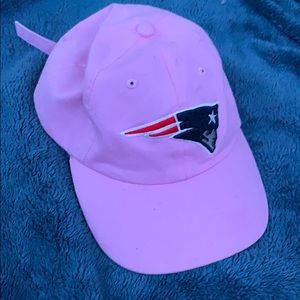 Pink NFL Patriots hat